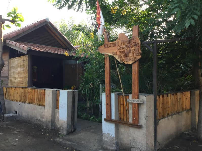 Alexyane Paradise Bungalow Gili Trawangan Dış mekan fotoğraf
